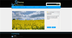 Desktop Screenshot of deenabio.com