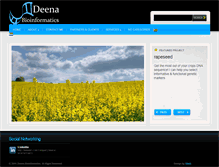 Tablet Screenshot of deenabio.com